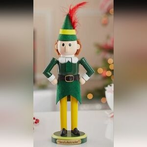 NEW in Box KURT S. ADLER Wooden Buddy the Elf Nutcracker 11"